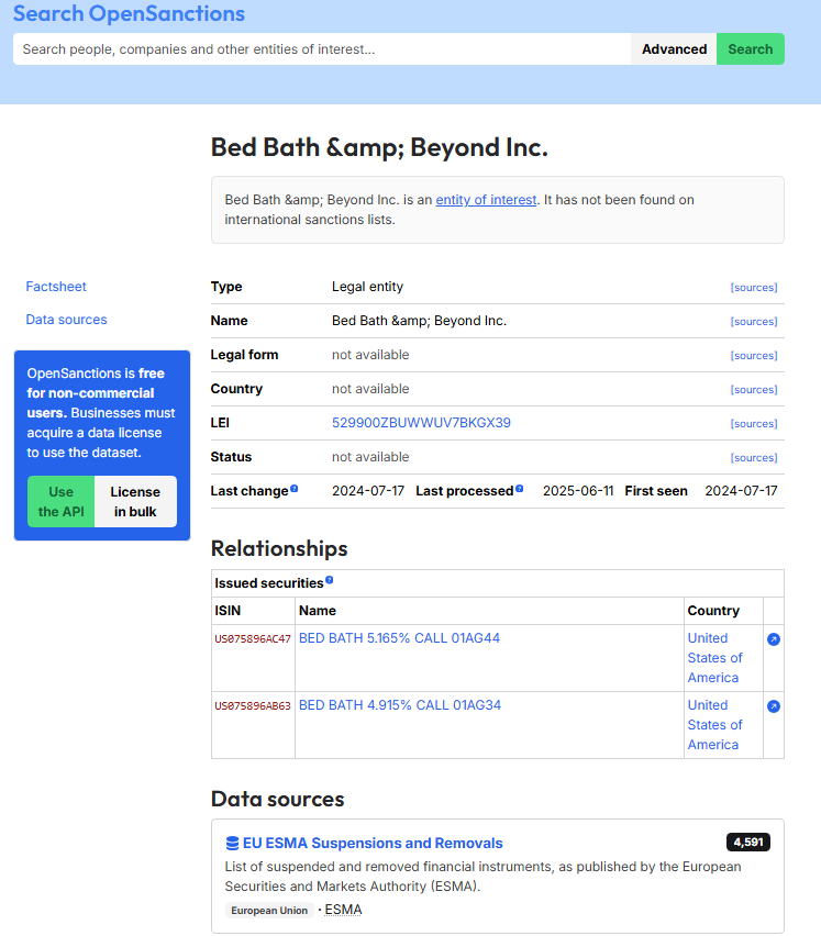 bbbyq_qybbb's tweet image. 🧵 $BBBY Bonds = $BBBY Equity?
The BBBY bonds reference the $BBBY ticker (issuer) in backend systems.
The Overstock APA explicitly addressed preservation of the $BBBY ticker for the estate during bankruptcy.
If the estate uses the preserved $BBBY ticker for debt-for-equity…