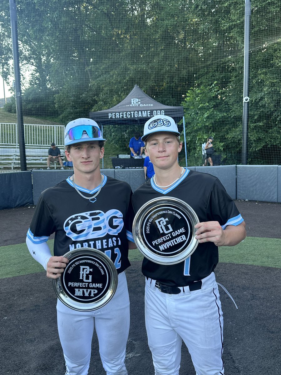 GBG_Hawks's tweet photo. Again? Again. 🤷🏻♂️
🏆 GBG NORTHEAST 15U IS PERFECT GAME INDEPENDENCE DAY CLASSIC CHAMPIONS!!!🏆
@PG_NewEngland @pg_tourney #PGIDC
👀 Perfect 7-0 outscoring opponents 96-14
⭐️Conor Alvezi named MVP @ConorAlvezi
💪🏼Cam Polczwartek named MVPitcher @CamPolcz https://t.co/ZLIDA8hlMp