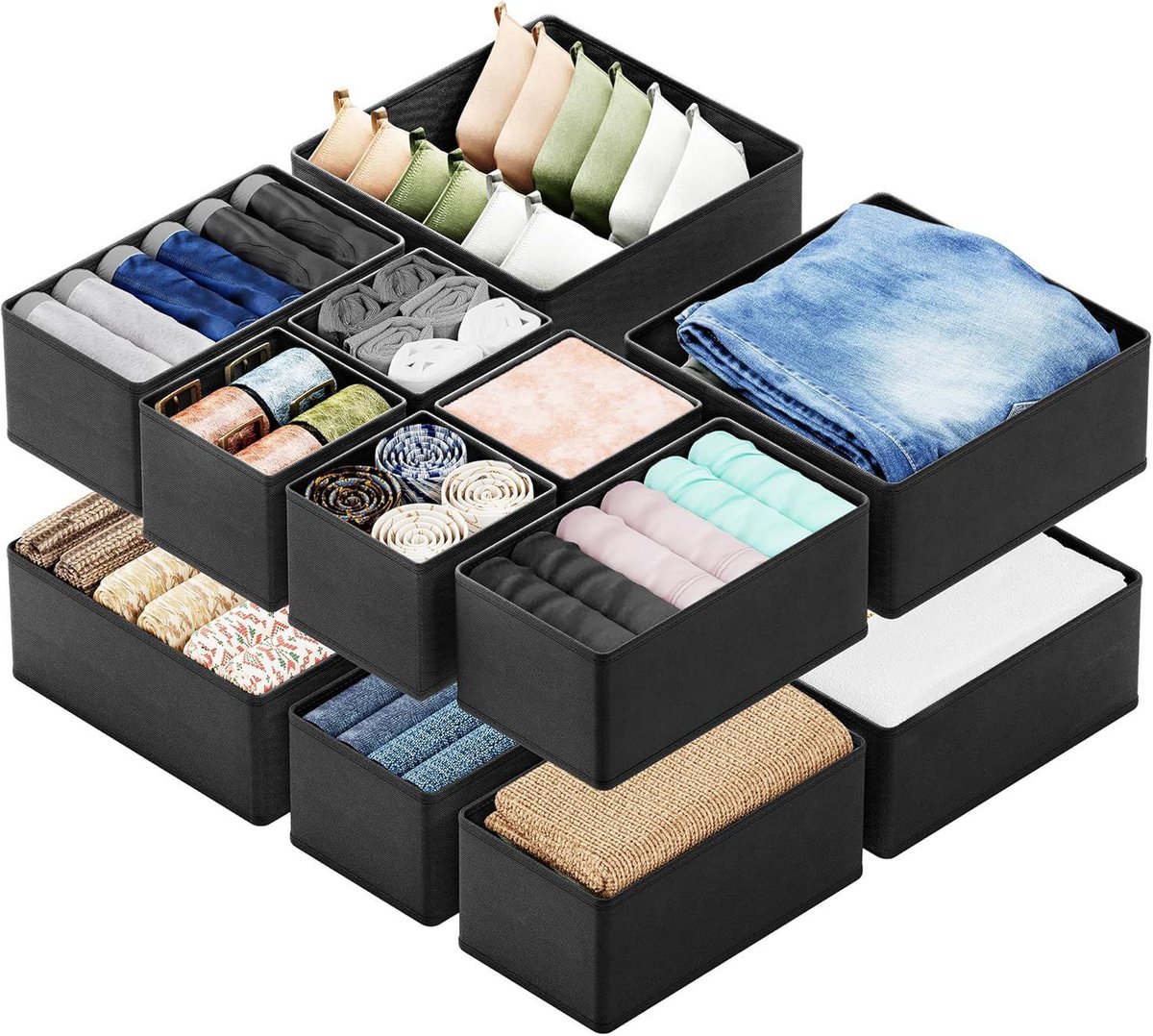 luvligems's tweet image. 🔥 LIMITED DEAL 🔥 

33% Off Drawer Organizer – Dresser Organizer Bins  

Now $15.98 (Was $23.99) – Limited time deal  
Shop Amazon: amzn.to/3G2eBt2  

#DrawerOrganizer #ClosetStorage