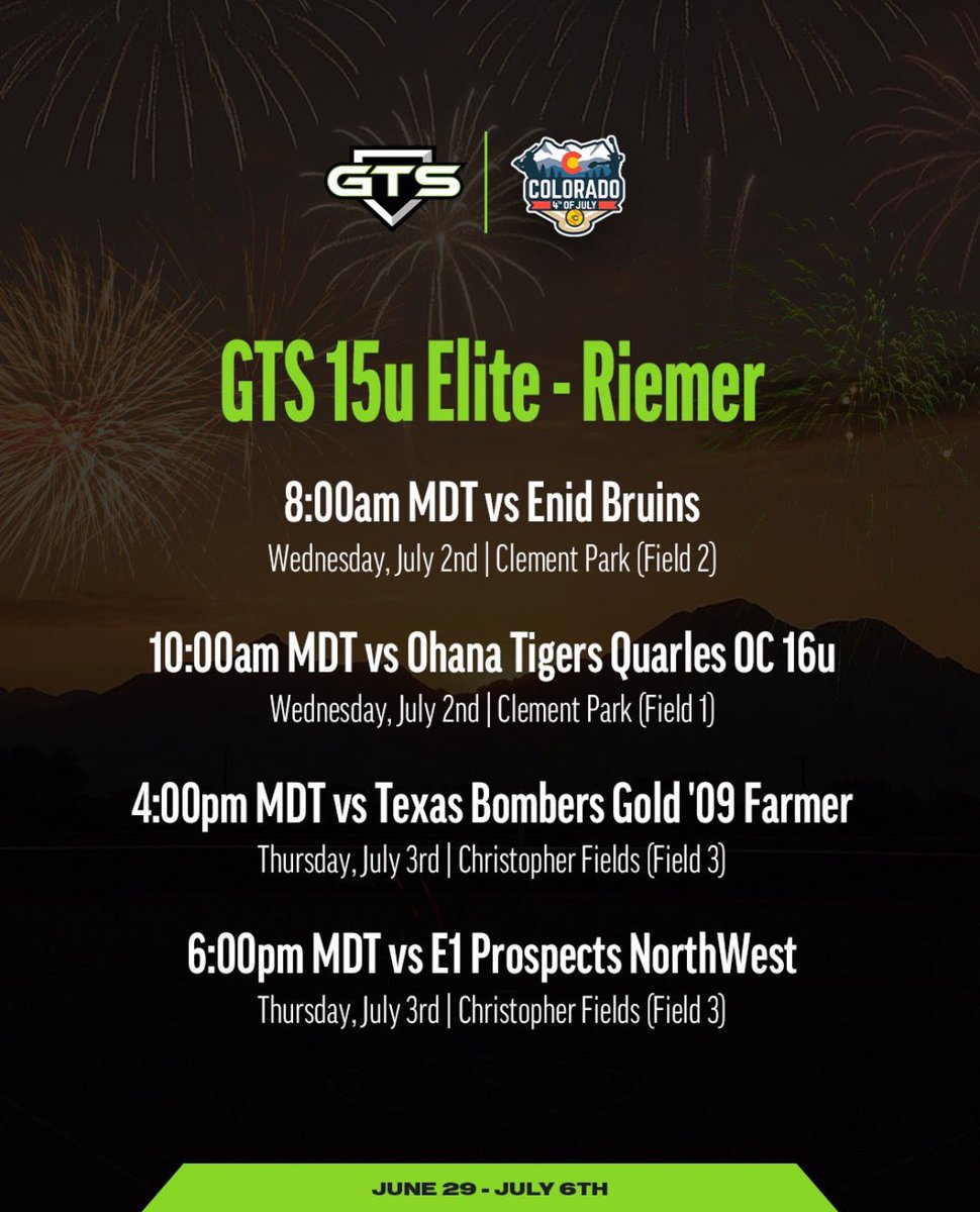 Colorado here we come!!! 🎇🧨