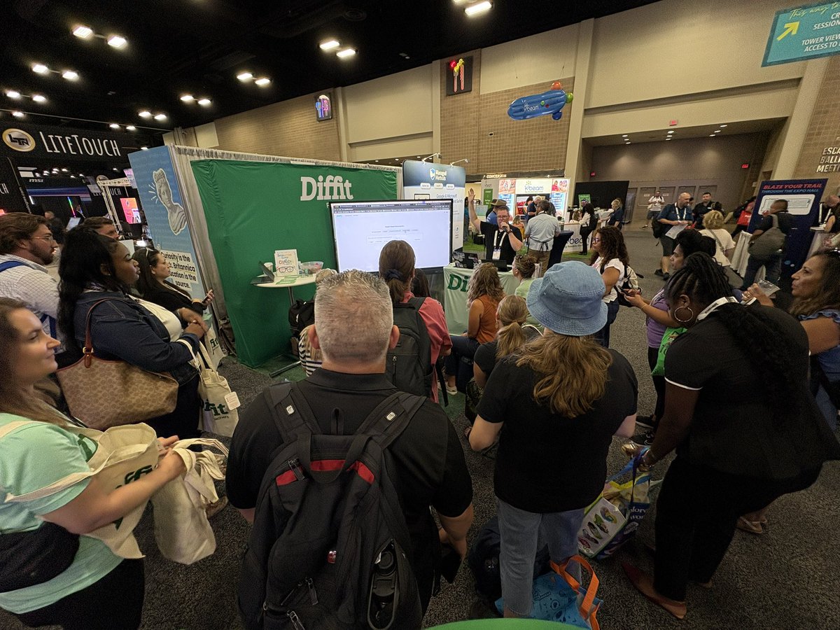 Kathryn Greene (@msgreeneedu) on Twitter photo Such an incredible first day of ISTE! Immensely grateful to <a href="/LisaBerghoff/">Lisa Berghoff 🔜ISTE ✈️</a> <a href="/MrsKannekens/">Cammie Kannekens 🇨🇦</a> <a href="/themerrillsedu/">themerrillsedu 👓👗💚 #interACTIVEclass</a> for sharing their expertise at the <a href="/DiffitApp/">Diffit</a> booth!
We’ve got more planned for tomorrow! Join us at 1954. #istelive25 Such an incredible first day of ISTE! Immensely grateful to <a href="/LisaBerghoff/">Lisa Berghoff 🔜ISTE ✈️</a> <a href="/MrsKannekens/">Cammie Kannekens 🇨🇦</a> <a href="/themerrillsedu/">themerrillsedu 👓👗💚 #interACTIVEclass</a> for sharing their expertise at the <a href="/DiffitApp/">Diffit</a> booth!
We’ve got more planned for tomorrow! Join us at 1954. #istelive25