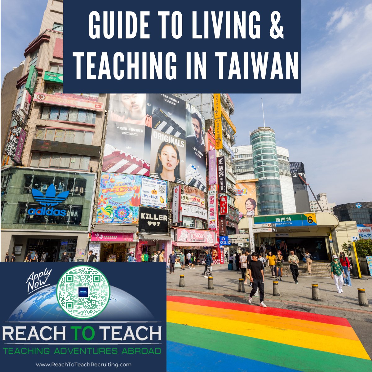 Reach_To_Teach's tweet image. Thinking of #TeachingInTaiwan, but not sure where to start? #ReachToTeach has a #Taiwan guide for #ESLTeachers considering #TeachingAbroad that includes everything from housing, medical & transportation to history, destinations, food, & more!
Read it: reachtoteachrecruiting.com/guide-to-taiwa…