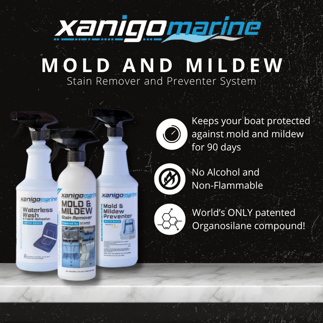 Xanigo Marine’s Mold &amp; Mildew Stain Remover System keeps my boat looking sharp and smelling clean. It knocks out stains without harsh chemicals—perfect for protecting my investment, inside and out.

ddoutdoor.com/shop/xanigo-ma…

#XanigoMarine #CrappieDan #BoatCleaning #CrappieMates