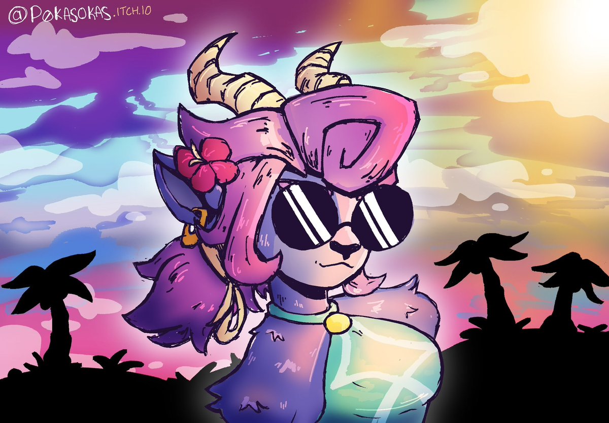 p0kasokas's tweet image. god Absa is so cool i wish goats were real
#RivalsofAether #RivalsofAether2 #Absa