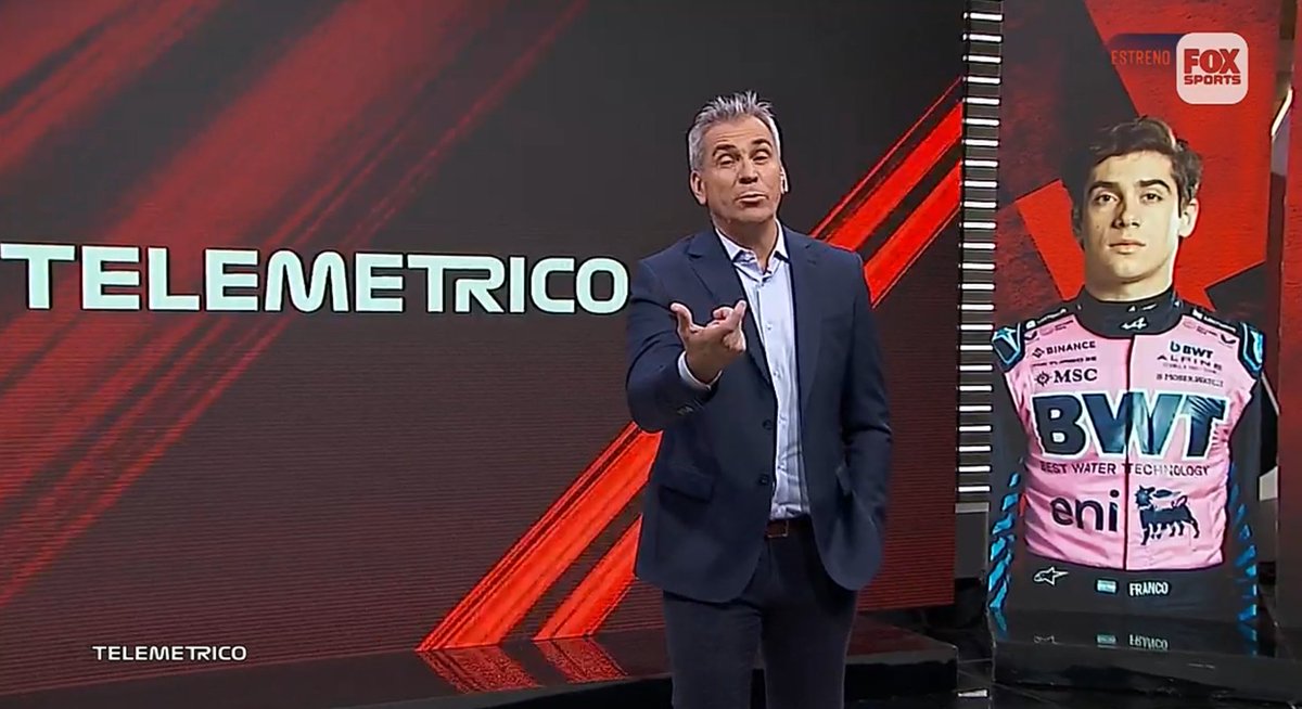 Fox Sports Argentina (@foxsportsarg) on Twitter photo #TelemétricoFoxSports | ¡Comenzó el programa!
Seguí toda la actividad de Fórmula 1 en <a href="/TelemetricoF1/">TELEMETRICO F1 | Adrian Puente - Oficial -</a> junto a <a href="/puenteadrian/">Adrian Puente (Oficial)</a> en la pantalla de Fox Sports #TelemétricoFoxSports | ¡Comenzó el programa!
Seguí toda la actividad de Fórmula 1 en <a href="/TelemetricoF1/">TELEMETRICO F1 | Adrian Puente - Oficial -</a> junto a <a href="/puenteadrian/">Adrian Puente (Oficial)</a> en la pantalla de Fox Sports