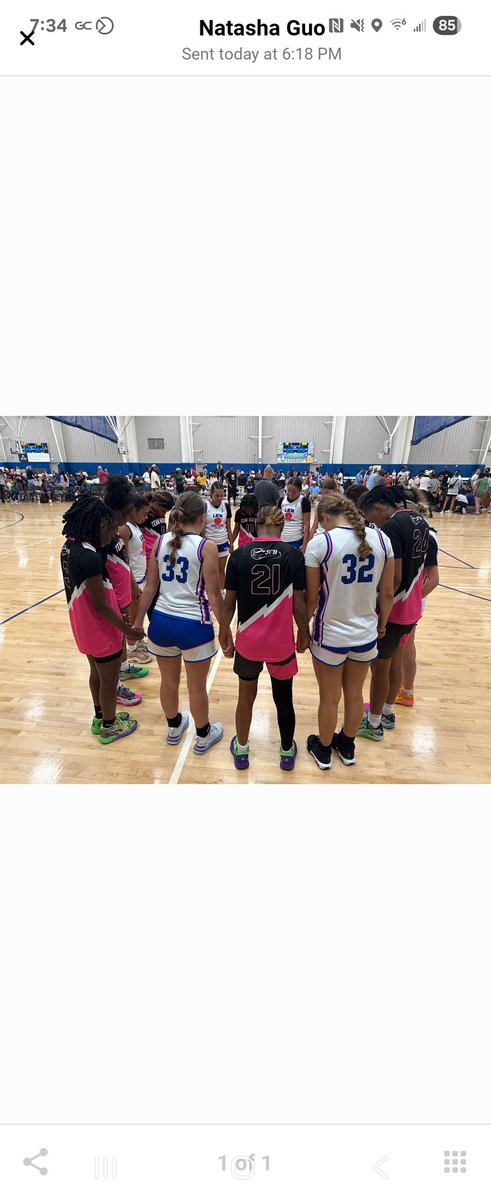 Yesterday in the 17U game, a person in the crowd had a medical emergency. Lightning parents who are medically trained jumped into action and began CPR.They continued for 30m and were able to save the person. Our team joined our opponent and prayed together. Bigger than basketball