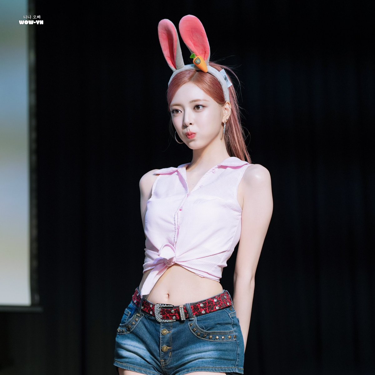yuna～250615 MS1.0 팬싸🖊️～완전 귀여운 토끼❤️유나🐰 #yuna