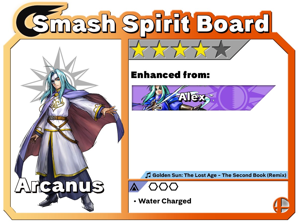 Smash Spirit Board - Arcanus

Another month, another time Nintendo doesn't go ahead and do something awesome.

#SmashBrosUltimate, #Nintendo, #SmashSpiritBoard, #GoldenSun