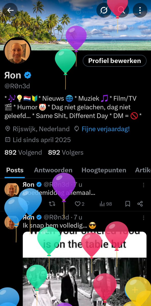 R0n3d's tweet image. Goedemorgen deze morgen... #ron55 #level55