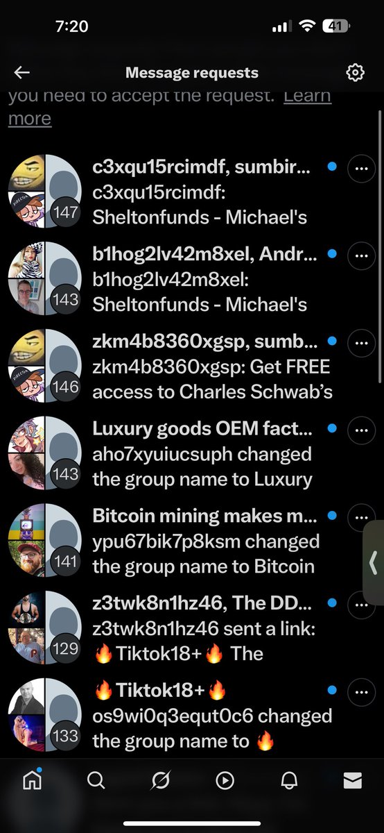 Im always thinking im getting a dm about a commission update and then its this shit.