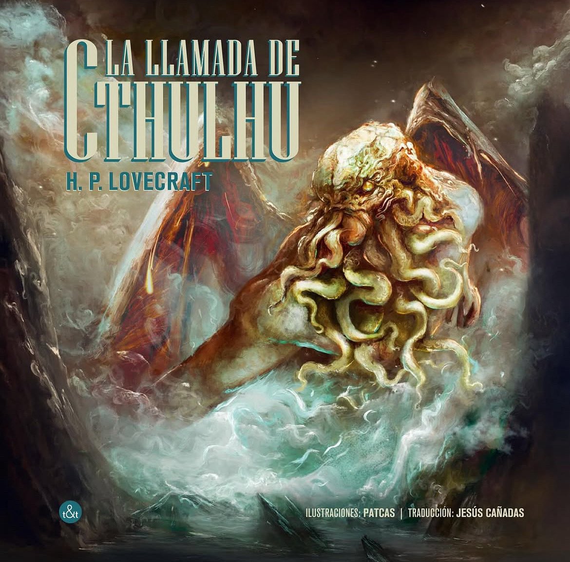 PucelaFantastic's tweet photo. Martes 1 de julio a las 12:30 en Espacio Seminci, @Patcas_art y EdicionesT&amp;T nos presentarán una versión imprescindible de #lallamadadecthulhu en el marco de los actos programados en #pufa2025 en su homenaje a #Lovecraft. ¡Estáis todos invitados! 👻 #pucelafantástica https://t.co/YGYqzJyYqN