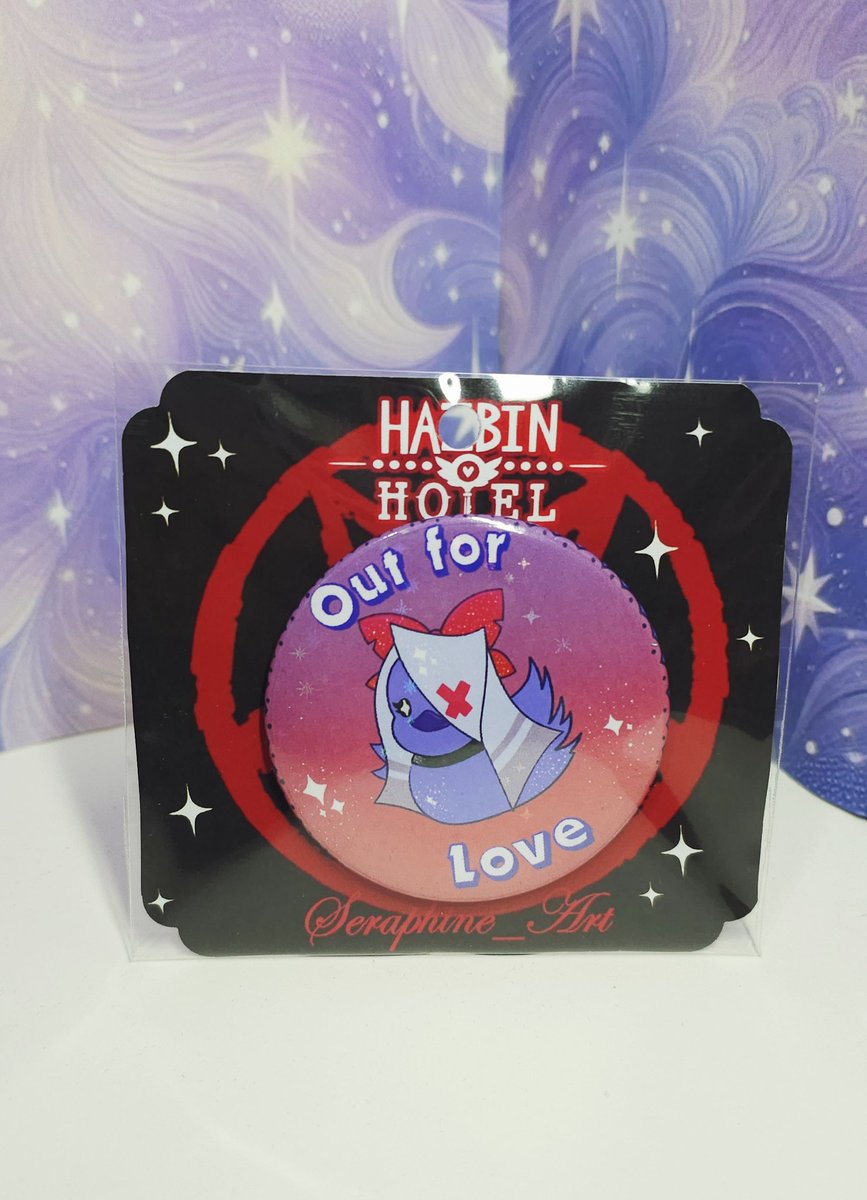 Seraph_Cult's tweet photo. Some pins of hazbin !! Available #pins #pines #merch #HazbinHotel #lucifer #Alastor #vaggie #Charlie #seraphine_art https://t.co/QTJ6gwGoia