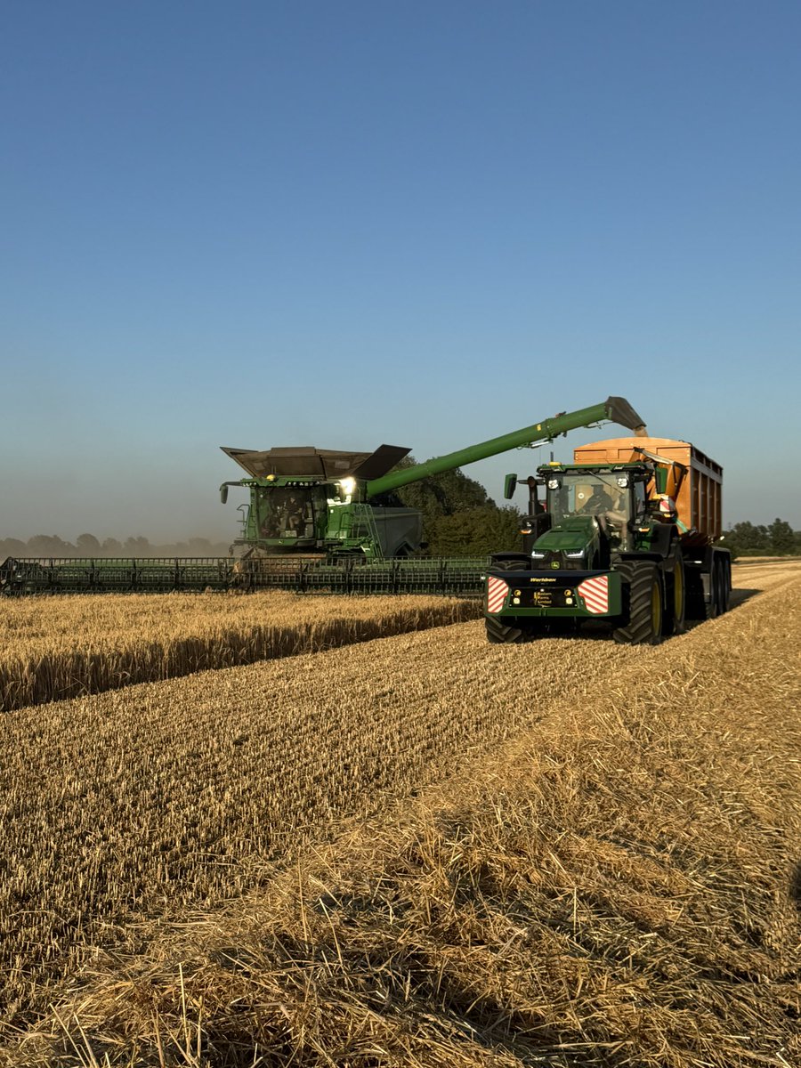#harvest2025 has begun in June. This is a first for us.