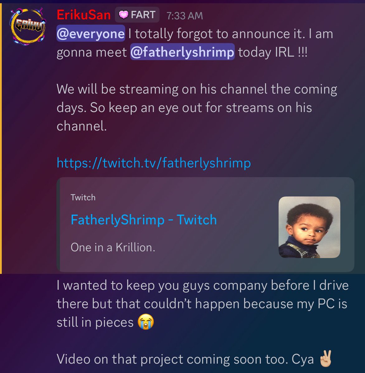 ErikuSan tweet media