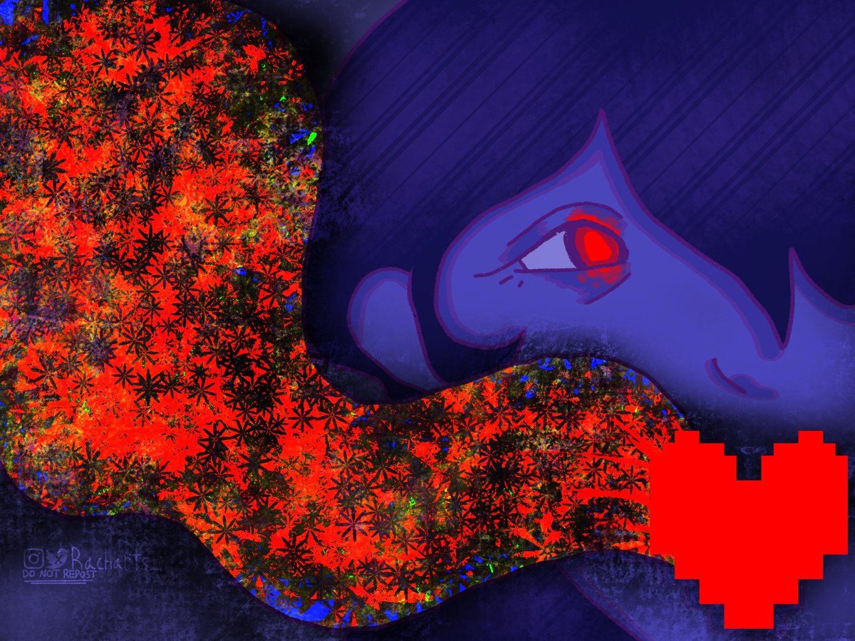 frogmachina's tweet photo. it's only you #deltarune #deltarunefanart https://t.co/HJW1oytYyz