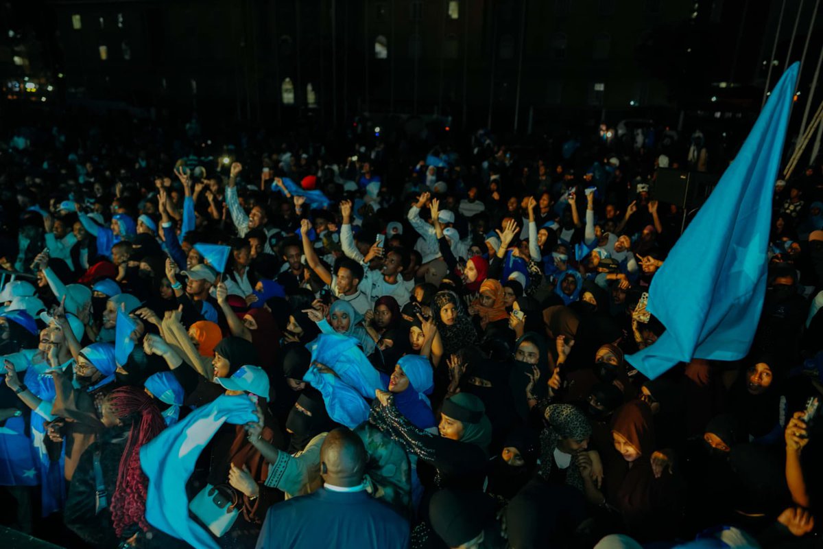 Last night at Nairobi’s magnificent skyline and iconic #KICC, Somali community in Nairobi came together to celebrate 65 years of independence &amp; what a powerful night it was. THANK YOU #Nairobi.  To every organizer, artist, leader, and guest — thank you for reminding us all that