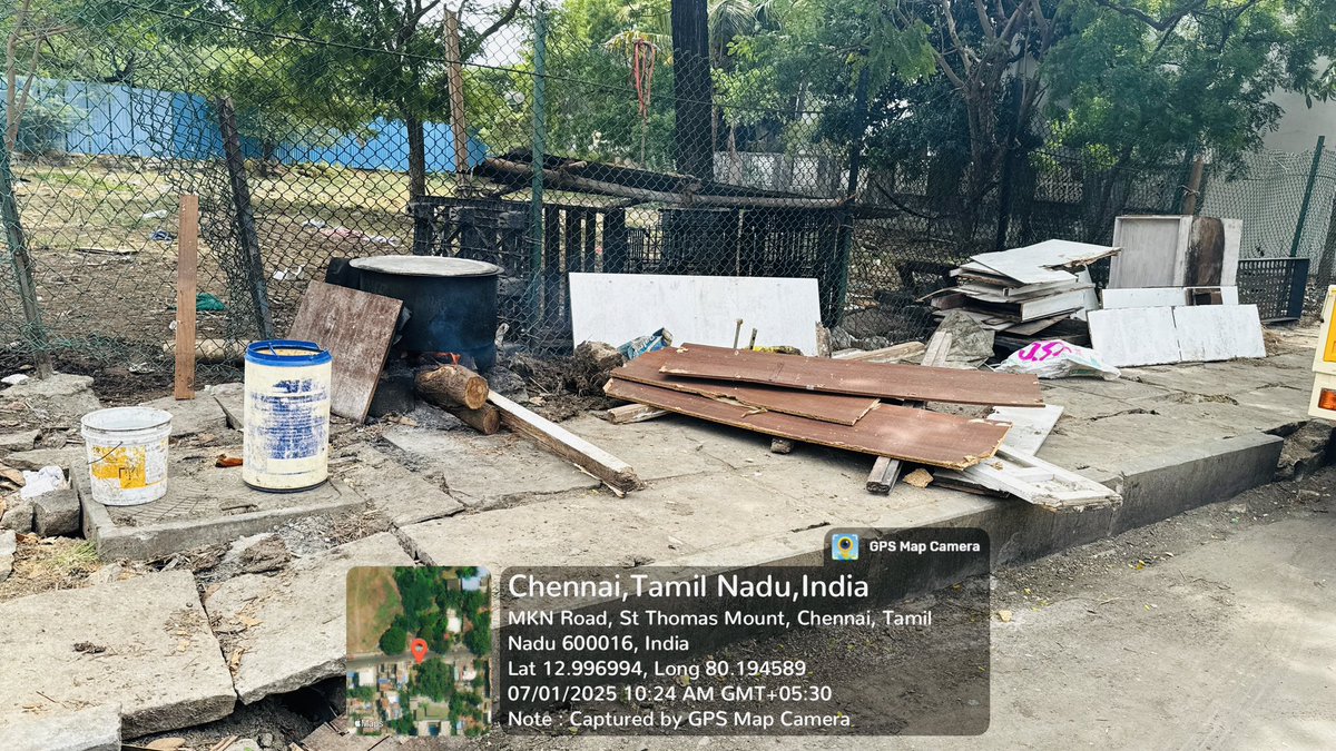 okdokiees's tweet photo. This cow man is back to encroach the platform &amp; the vacant defense land on MKN Rd, Near Alandur Court. See my complaint in 12/24, no amount of complaints bring relief to the platform users @chennaicorp @kgbias @DavidManohar7 @UpdatesChennai @omjasvinMD @PriyarajanDMK https://t.co/jbedGyJoiS