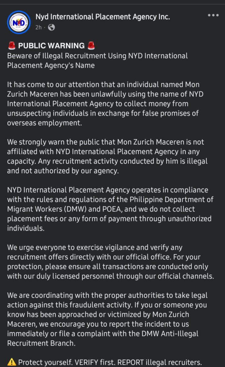 Zamba_Gian's tweet photo. #scammer #illigalrecruiter Mon Zurich Maceren https://t.co/VJBMVsFNa8