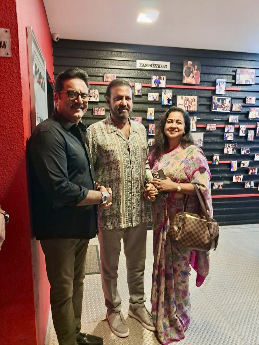 Radikaa Sarathkumar (@realradikaa) on Twitter photo Had the pleasure of watching the cinematic excellence of the devotion of #KannappaMovie to Lord Shiva. So engrossing in all aspects <a href="/iVishnuManchu/">Vishnu Manchu</a> was astounding and mature , loved him.<a href="/realsarathkumar/">R Sarath Kumar</a> was the real warrior father <a href="/Mohanlal/">Mohanlal</a> was mesmerising,#Prabhas could not Had the pleasure of watching the cinematic excellence of the devotion of #KannappaMovie to Lord Shiva. So engrossing in all aspects <a href="/iVishnuManchu/">Vishnu Manchu</a> was astounding and mature , loved him.<a href="/realsarathkumar/">R Sarath Kumar</a> was the real warrior father <a href="/Mohanlal/">Mohanlal</a> was mesmerising,#Prabhas could not