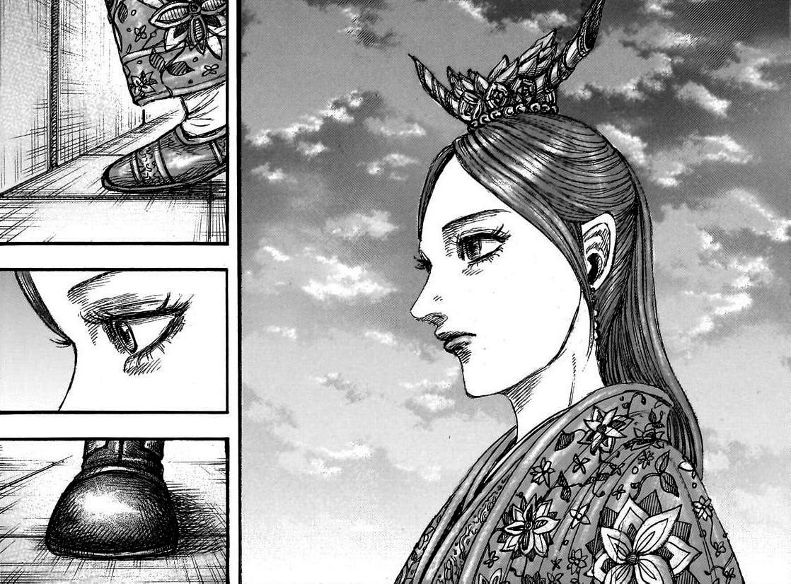 NicolasMagno31's tweet photo. #kingdom841 

Imagina a mente da Nei nesse momento

- Milhares já morreram nessa guerra;
- Ela põe fim a Han para salvar vidas;
- Essa rendição provoca muitas pessoas a desistirem de viver;
- E ainda, Raku'a'kan e seus homens aparentemente foram mortos

É só desgraça. https://t.co/CbPdcqqVY0