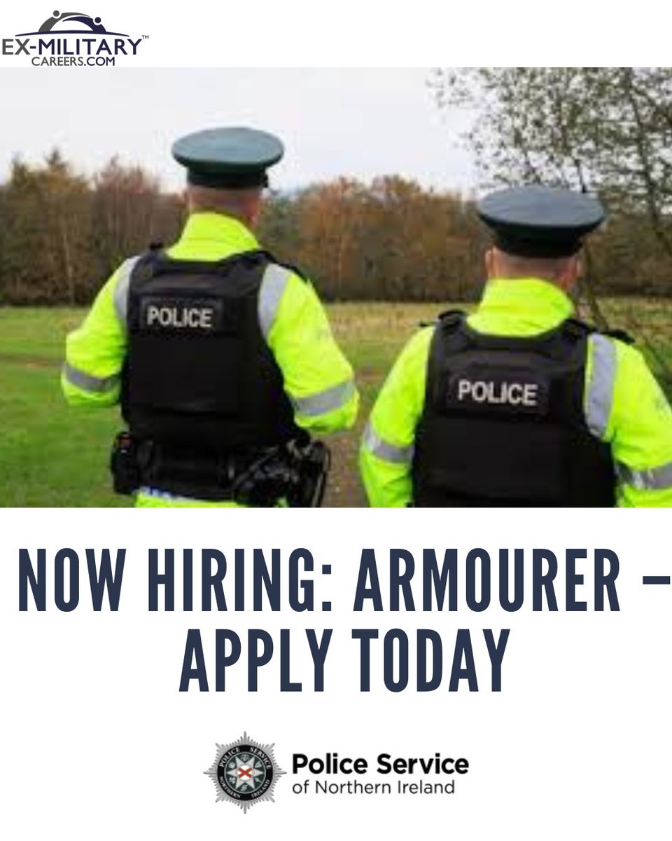 Don’t miss this opportunity — apply now and take the next step in your career.

🔗 ex-militarycareers.com/job/armourer-2…