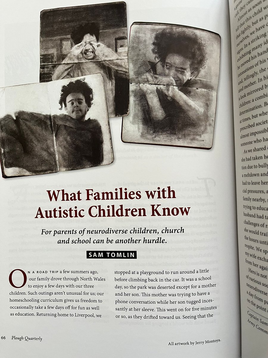 Sam Tomlin (@samjtomlin) on Twitter photo I have an article on autism, parenthood & the kingdom of God in the latest edition of <a href="/Plough/">Plough Quarterly</a> magazine. I hope it might be of encouragement to some. plough.com/en/topics/life… I have an article on autism, parenthood & the kingdom of God in the latest edition of <a href="/Plough/">Plough Quarterly</a> magazine. I hope it might be of encouragement to some. plough.com/en/topics/life…