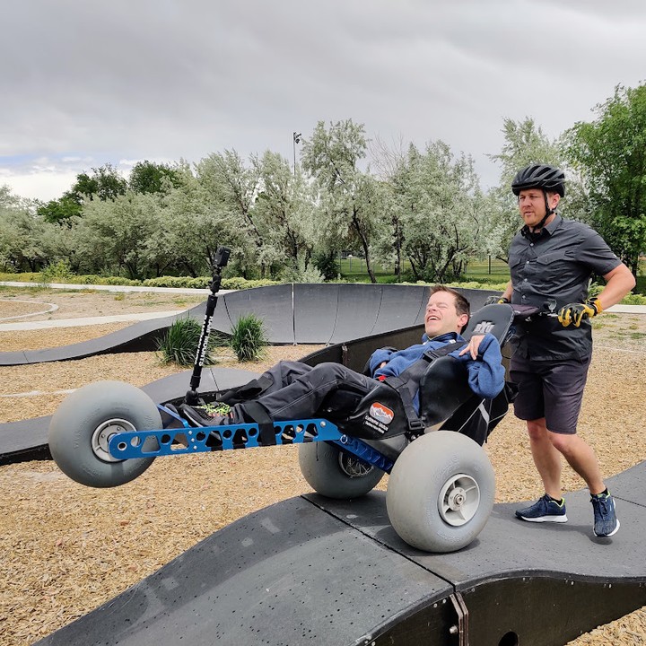 ExtremeMotus's tweet photo. Explore Off-Road Freedom with Extreme Motus Wheelchairs #allterrainwheelchair #offroadmobility #adaptiveadventures #extrememotus https://t.co/cD1yyE85Bb