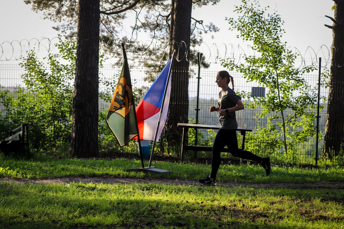 mnbg_lithuania's tweet image. Honoring the Czech Armed Forces Day with Strength and Unity! Czech soldiers in Lithuania organized a 24-hour relay run, symbolizing endurance, teamwork, and dedication. The proud legacy of the Czech Armed Forces and their commitment to protecting peace and freedom.