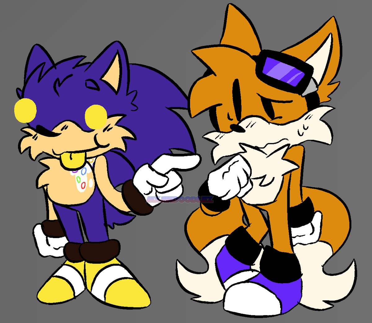 mxjindoodlez_'s tweet photo. updated the designz for em !! idk if ill do TOO much w them yet , but im happy to doodle the lil guy again + finally give him a friend :3

[ #pcsunky #sonicexe ] https://t.co/pZ7JA5wOBE