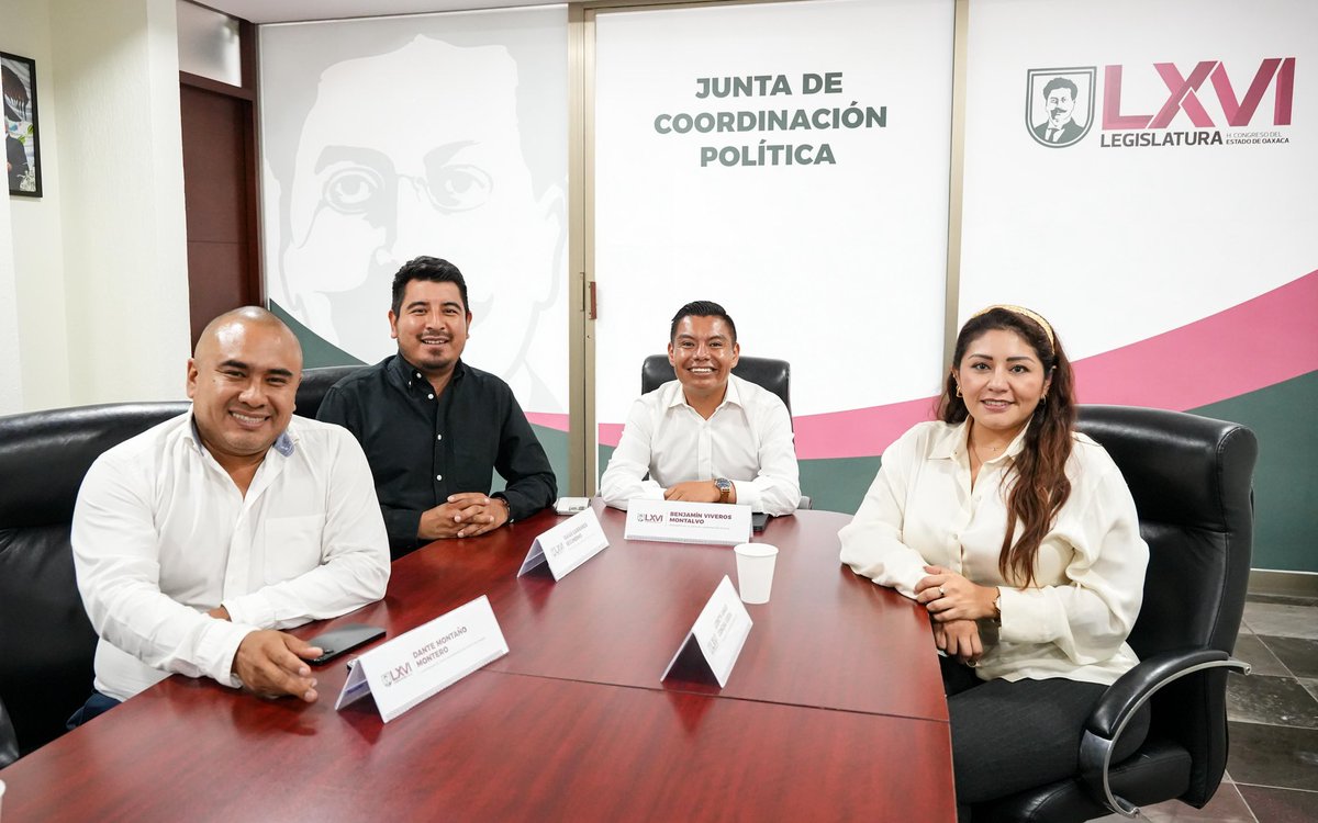 Culminamos  nuestra jornada laboral con dos importantes reuniones, con las y los legisladores del Grupo Parlamentario de #Morena y con la Junta de Coordinación Política de la #LXVILegislatura .