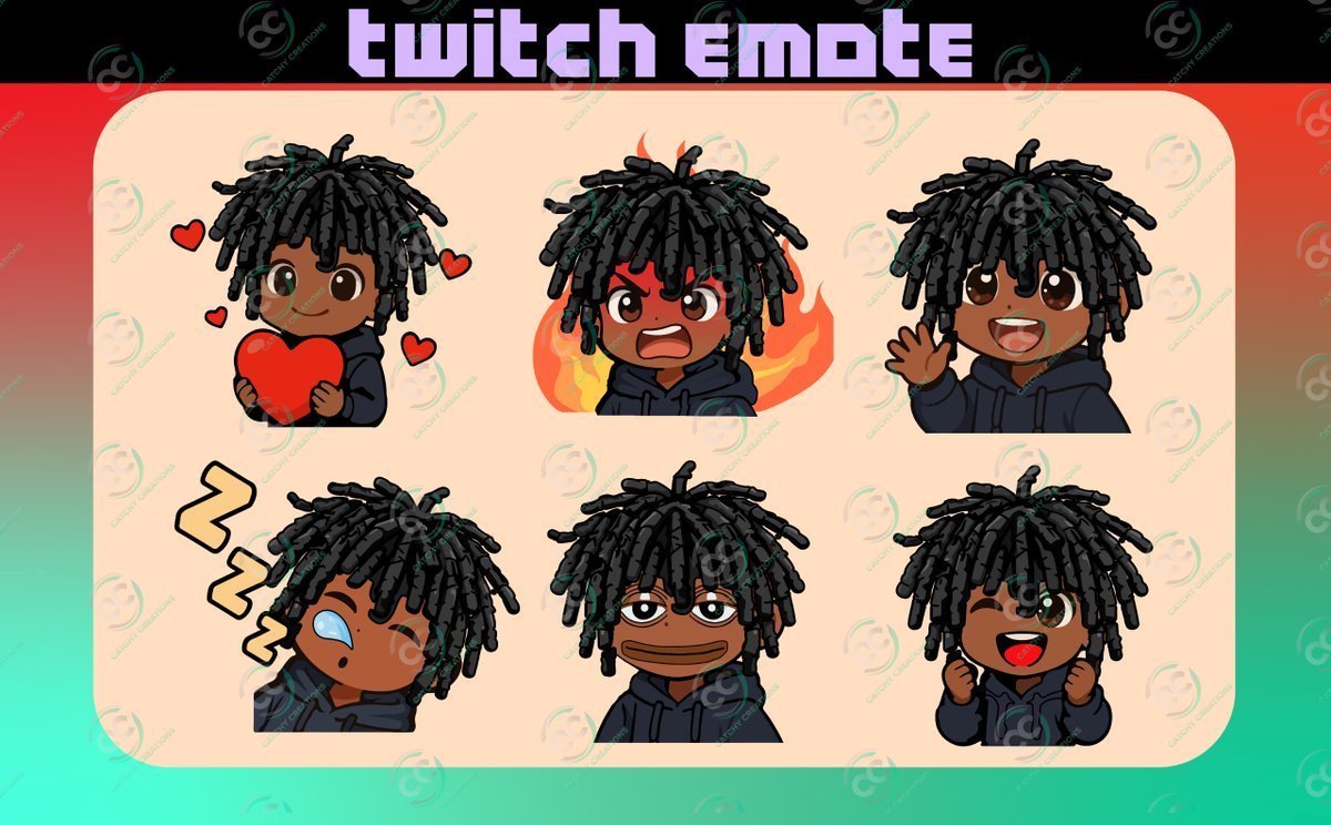 Working on these Emotes was an amazing experience with the very best <a href="/Venopius/">𐕣Venopius</a>  I loved how these turned out. 💕
Looking forward to work with you again.🦋