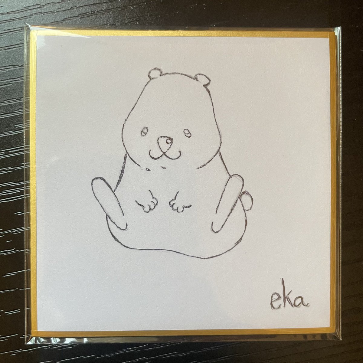 eka_oekaki's tweet photo. キョム！
販売中✨ https://t.co/mCndL3fKMk