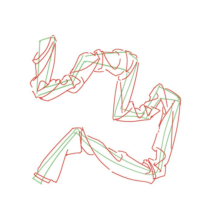 適当に長ーーい線を描いて長ーーい袖着せればいつの間にかシワがバチくそ上手くなります。

※今までのハウツーは「ハイライト」タブにまとめました。 