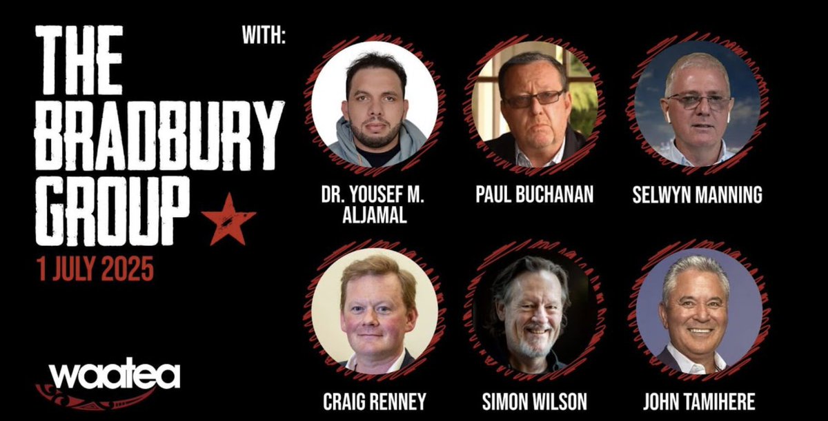 8pm Live Tonight – The Bradbury Group with Palestinian Journalist Dr Yousef Aljamal + A View From A Far Podcast Special Middle East Report + Political Panel – John Tamihere, Simon Wilson + Craig Renney    

This week: What is the current situation in Gaza and what NZ should be