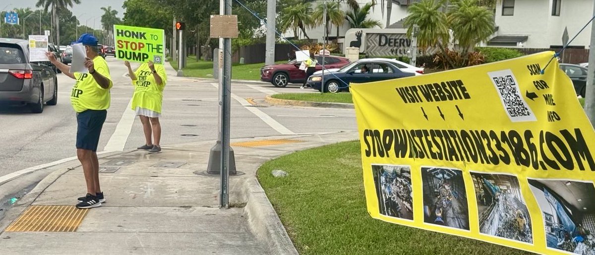 PhilEhr's tweet photo. 🚨@stopkendallwaste has rallied our #Kendall neighbors to stop the reckless plan to dump a waste transfer plant next to Tamiami Executive Airport. These families chose Kendall to raise their kids in a safe, healthy neighborhood. They built their lives here.

For too long, Kendall has been treated like Miami-Dade’s bargaining chip — unincorporated, overlooked, and ripe for developers and their pay-to-play enablers.

Kendall is not a dumping ground. Kendall is not second-class. Kendall is not for sale.

I’m with @stopkendallwaste and every family in Kendall. We won’t let greedy hands turn our community into a landfill. 

#StopKendallWaste #MiamiDade #Community #StopTheDump