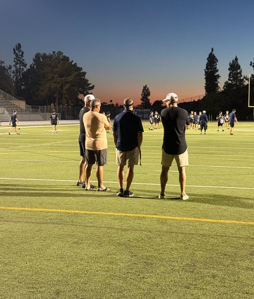Great seeing <a href="/Nolan_Football/">Coach Mark Nolan</a> and the program he’s built <a href="/THHS_Football/">THHS_Football</a>.