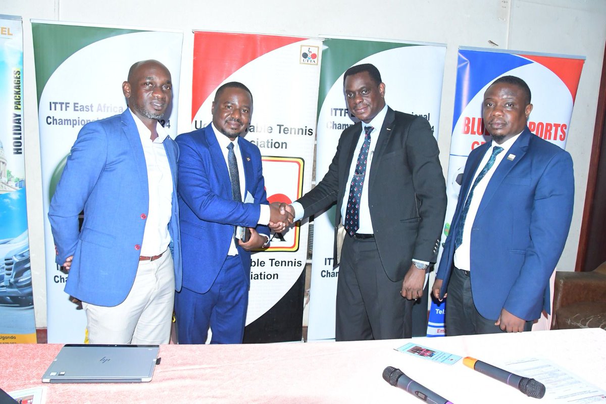 Ba Guy to the world, over the weekend Cyrus Muwanga, our sponsor, was voted as President Uganda Table Tennis president and our star player Brian Ssenyonga was voted treasurer for the same association.

We are proud of you gentlemen and Godspeed for your tenure of office.
