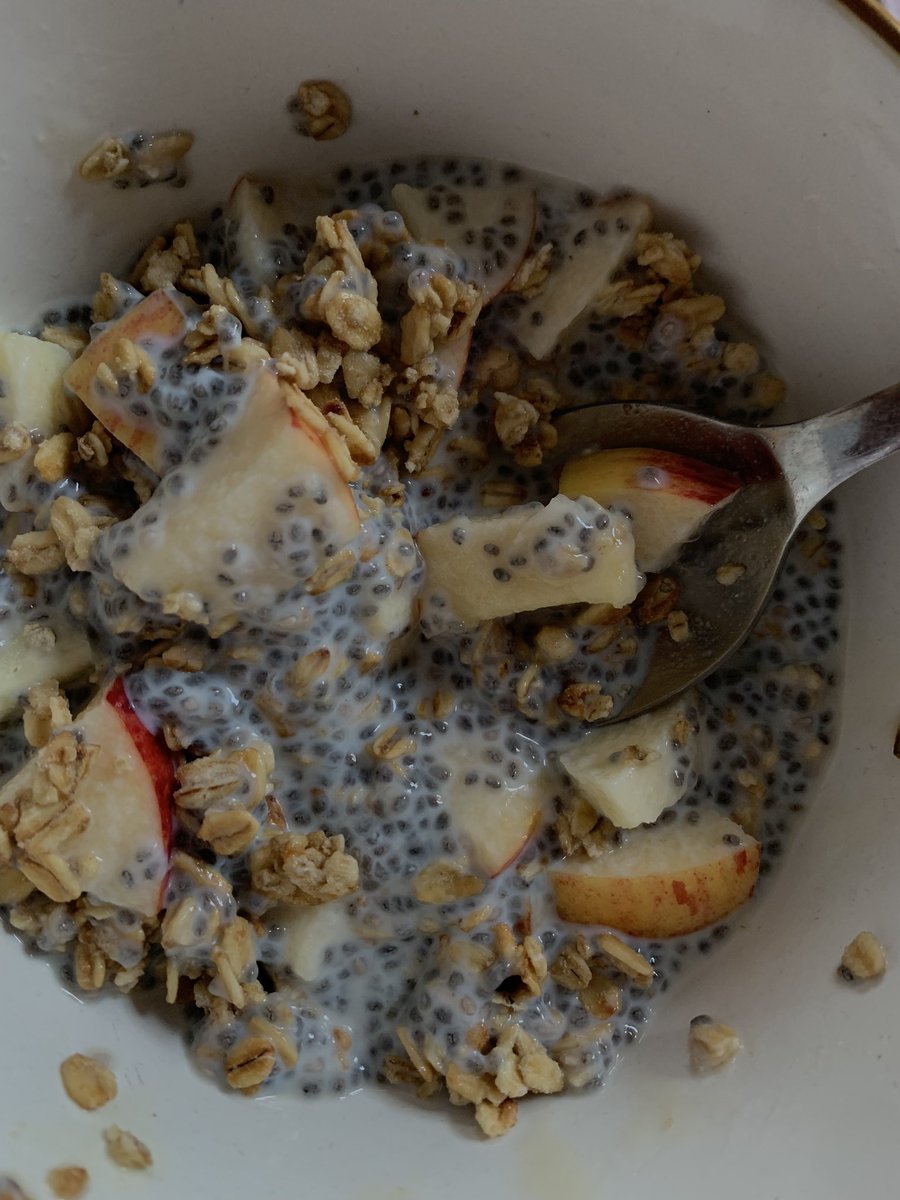 I’ve been having the same breakfast fora week  days now #edtwt #mealspo
