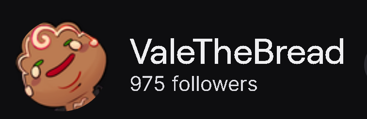 Vale πͺ Cookie Vtuber (@valethebread) on Twitter photo 25 followers away from 1K and the male model debut!
Sorry for the lack of spoilers, thatβs on me!π«
Thank you <a href="/EveToma_VT/">Eve Toma π₯οΈππͺ½ | Cyber A.I Angel</a>, <a href="/OfficialSplxzy/">CrossingAutoZone_VT (ENVtuber)</a>, and @Aynegul for playing Peak with me today!
Huge Thanks to <a href="/RyuNaniyori/">RyuNaniyoriVTπ²π</a> <a href="/Mia_De_Luna/">Mia De Luna</a> <a href="/GoblinDeezVT/">πͺ²Goblin Deezπͺ± Goblin Puppet PNGtuber πβοΈ</a> <a href="/goldTFish/">ππποΈ GoldT.FishπποΈ</a> for the raids today! <3 25 followers away from 1K and the male model debut!
Sorry for the lack of spoilers, thatβs on me!π«
Thank you <a href="/EveToma_VT/">Eve Toma π₯οΈππͺ½ | Cyber A.I Angel</a>, <a href="/OfficialSplxzy/">CrossingAutoZone_VT (ENVtuber)</a>, and @Aynegul for playing Peak with me today!
Huge Thanks to <a href="/RyuNaniyori/">RyuNaniyoriVTπ²π</a> <a href="/Mia_De_Luna/">Mia De Luna</a> <a href="/GoblinDeezVT/">πͺ²Goblin Deezπͺ± Goblin Puppet PNGtuber πβοΈ</a> <a href="/goldTFish/">ππποΈ GoldT.FishπποΈ</a> for the raids today! <3