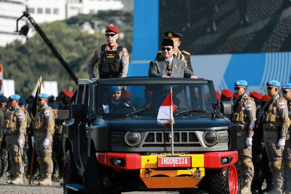 pramonoanung's tweet photo. Sebuah momen untuk memberi hormat dan apresiasi kepada seluruh jajaran Kepolisian Republik Indonesia.

Terima kasih kepada Polri atas pengabdian dan kerja sama menjaga keamanan Jakarta.
Kami terus melangkah bersama untuk kota yang aman dan nyaman bagi masyarakat. 

Selamat Hari Bhayangkara ke-79.