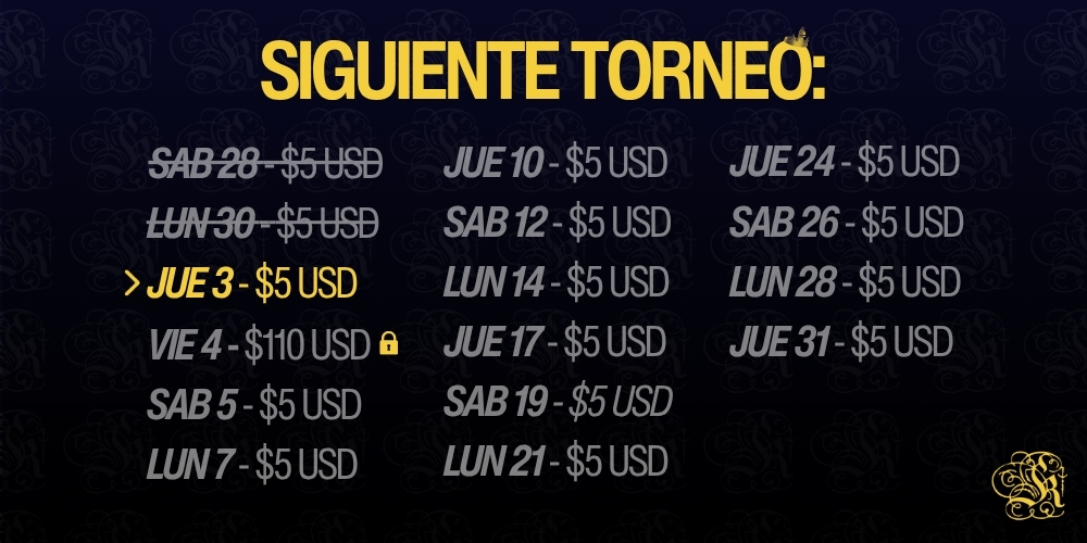 Gracias a todos los que compitieron el día de hoy, nos vemos de nuevo el jueves!🦾🔥

¡Felicidades a <a href="/RorriFN/">Rorrito</a> por ganarse el top #1 en la tabla de hoy! 💰