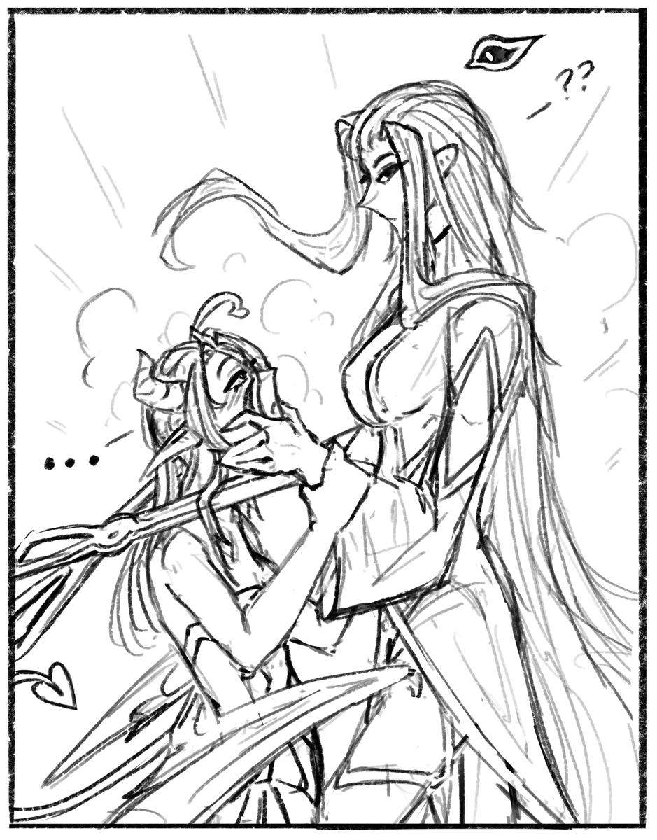 #OC's with <a href="/hickornneee/">Hickory</a> 🤭 they're a lil fruity