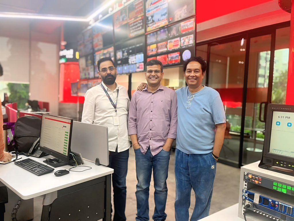 Ashish K Singh (ABP News) tweet media