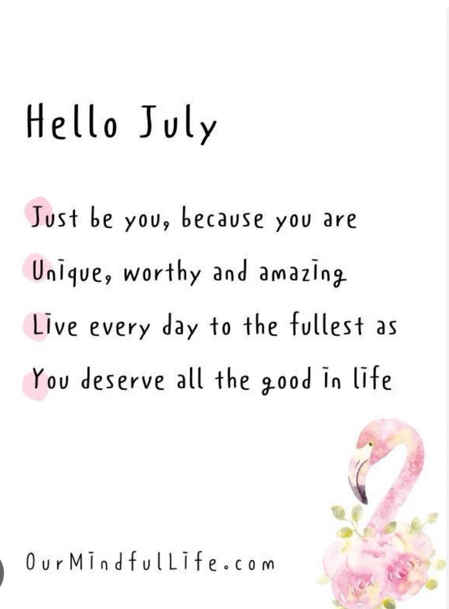 Pinch punch folks! July is my fave month of the year. Summer holidays approaching, Wimbledon starts &amp; it’s my birthday month 😂😎