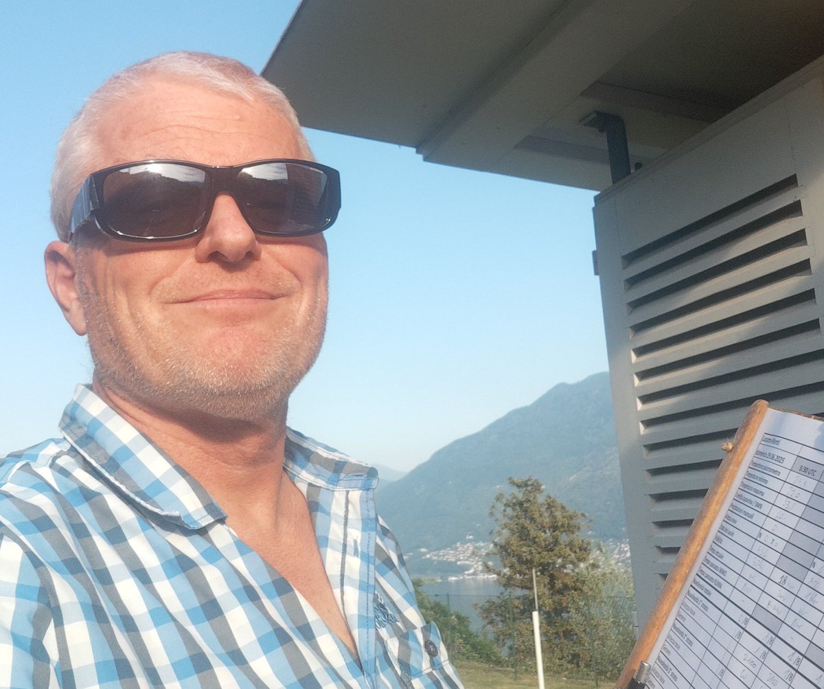 GobbiNicola's tweet photo. Da oggi niente più osservazioni sinottiche a #LocarnoMonti @MeteoSvizzera una serie di dati di 90 anni si ferma. 🥲 #synop https://t.co/wR9kYEaZdp