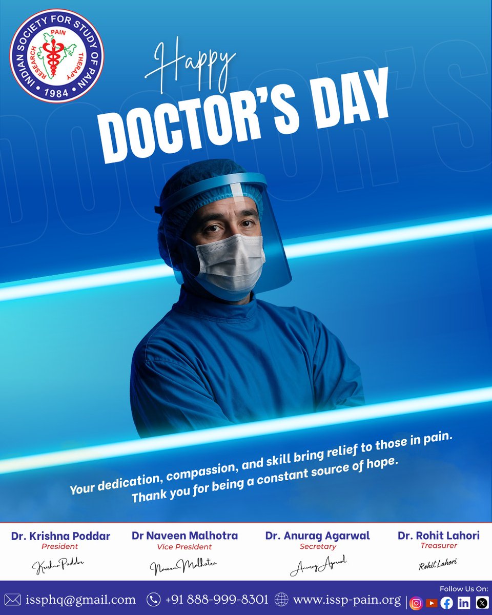 Indian Society for Study of Pain tweet media