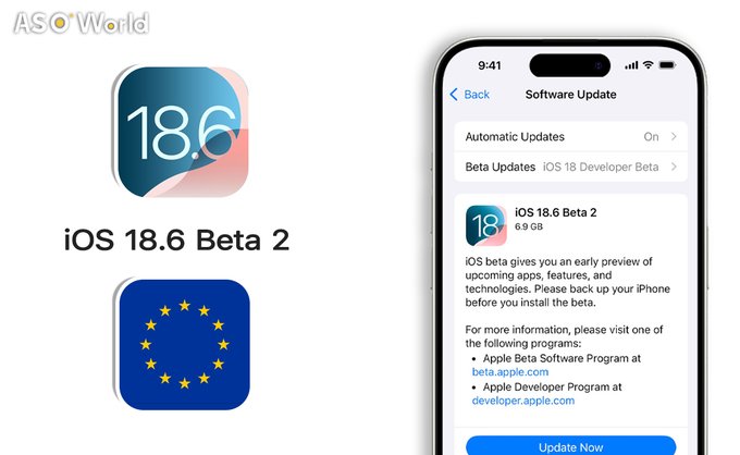 lisafen59875120's tweet photo. iOS 18.6 Beta 2: EU Compliance &amp; AI Expansion

>>> https://t.co/5Zv7jHSeLq

EU installs simplified; AI in China; stable perf &amp; battery🔋

#iOS18 #EU #AI #Beta #iosdevs https://t.co/uSZ9b8QJBf
