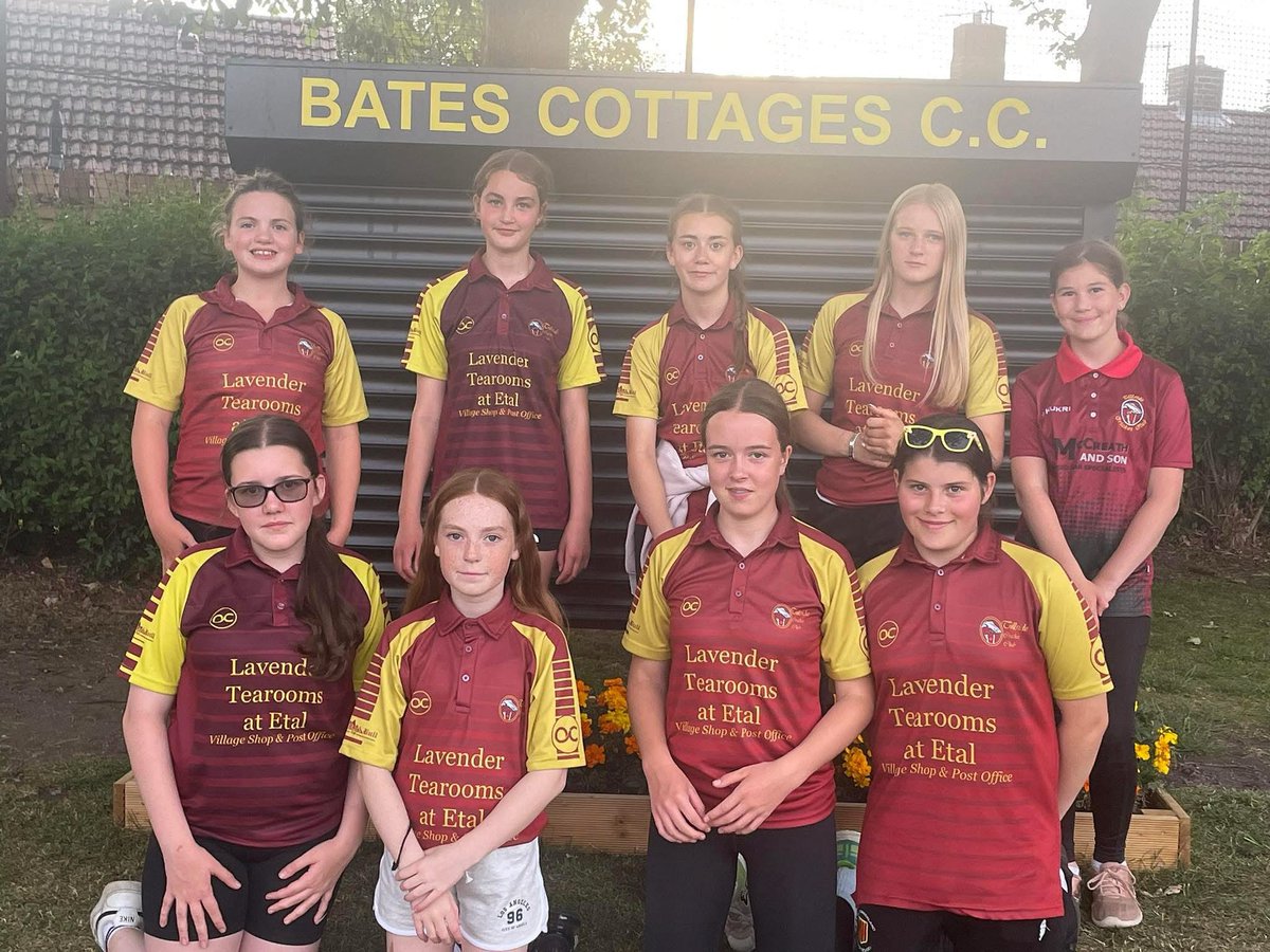 A fantastic win on the road tonight for the girls under 13s.  Lots of boundaries, great bowling, a one handed catch, a direct hit and a caught and bowled - taking 9 wickets in total.

Well played girls 🏏🏏