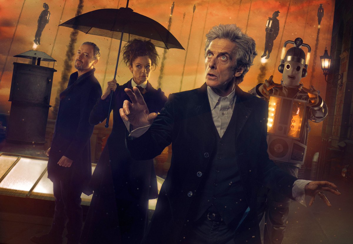 brinatello's tweet photo. #ThrowbackTuesday (July 1, 2017): The #DoctorWho episode, #TheDoctorFalls, aired. The #TwelfthDoctor, #BillPotts, #Nardole, #Missy and #TheMaster escape to another floor of the colony ship and help scared farmers. #PeterCapaldi #PearlMackie @RealMattLucas #MichelleGomez #JohnSimm https://t.co/uAZgS0TlGr