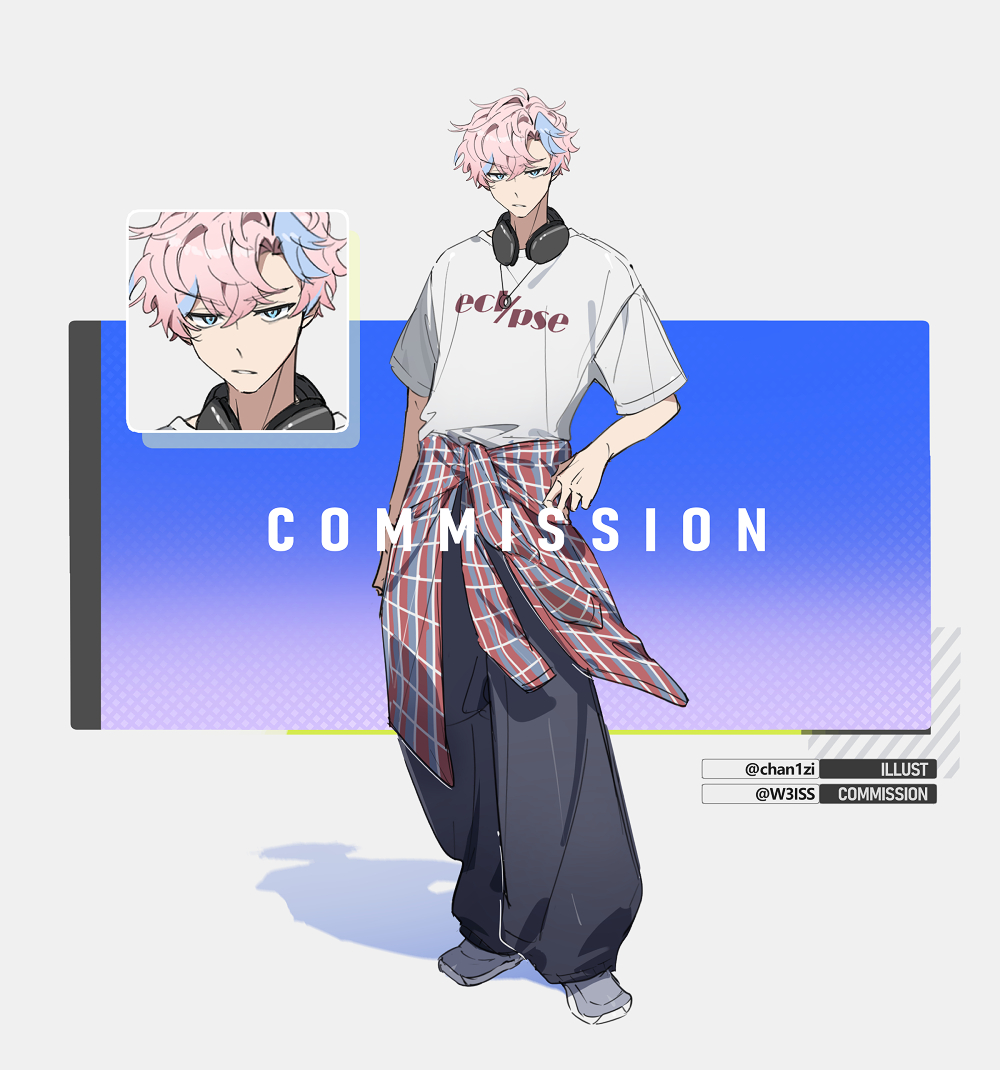 chan1zi's tweet image. Commission~!